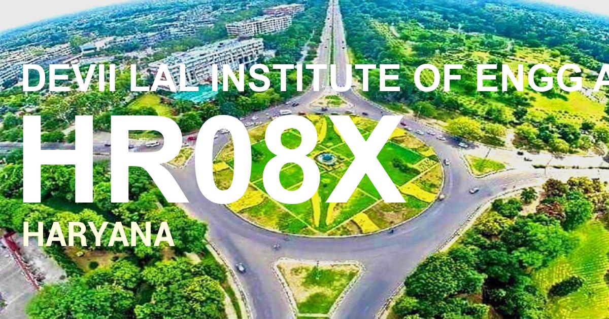 HR08X || DEVII LAL INSTITUTE OF ENGG AND TECHNOLOGY